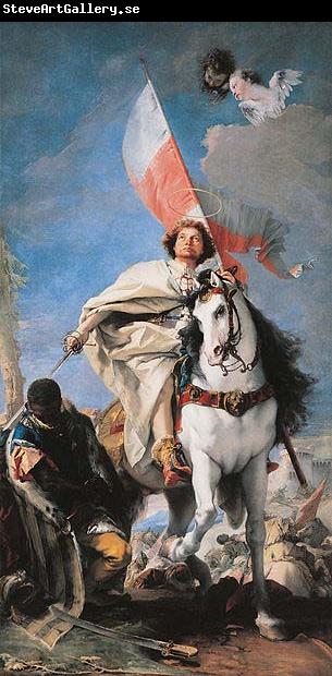 Giovanni Battista Tiepolo St Jacobus defeats the Moors